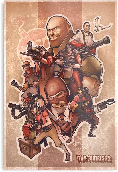 Team Fortress 2 плакаты