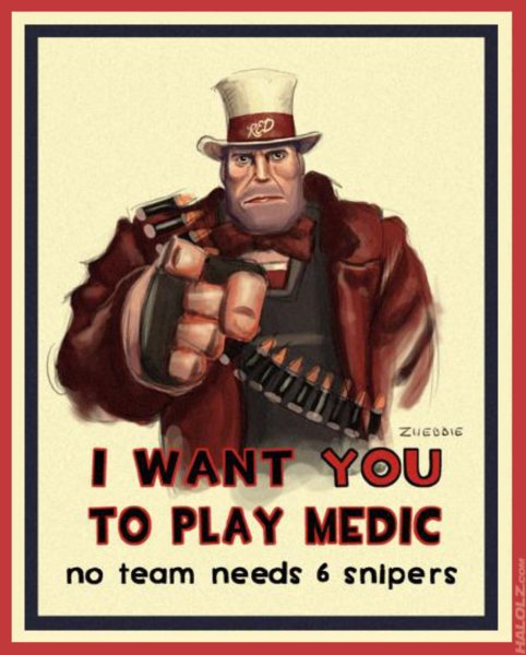 Wanted tf2 плакат