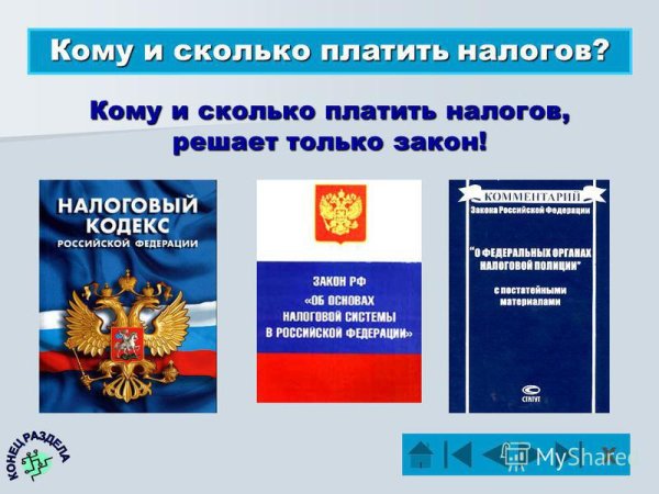 Налоги надо платить