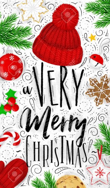 Плакат Merry Christmas