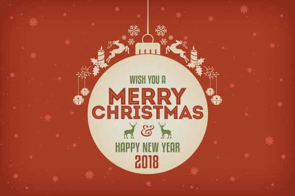 Плакат на Рождество