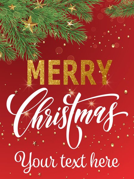 Плакат Merry Christmas