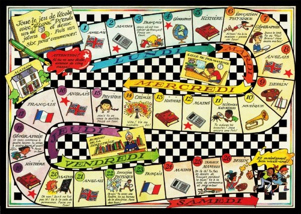 Numbers 1-20 Board game