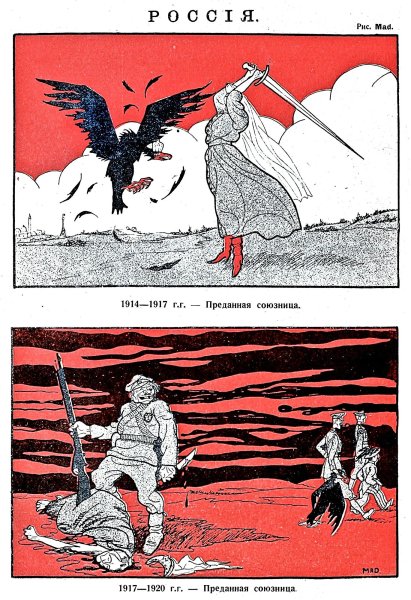 Антибольшевистские карикатуры