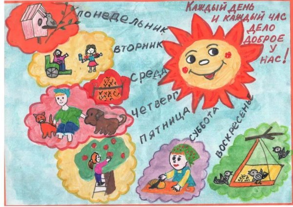 Плакат на тему добро