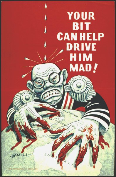 Агитационные плакаты Японии второй мировой