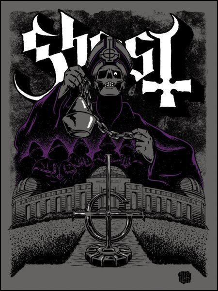 Ghost группа Постер