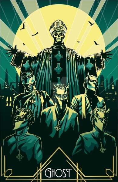 Ghost Band Wallpaper