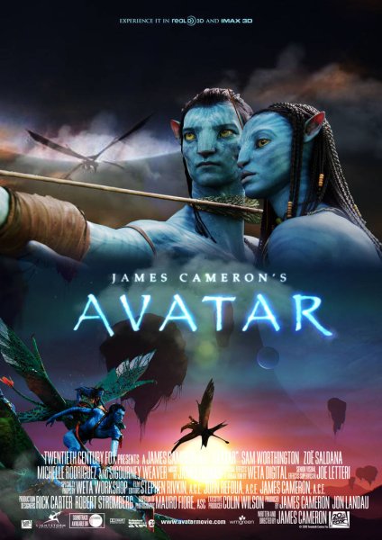 Аватар фильм Постер