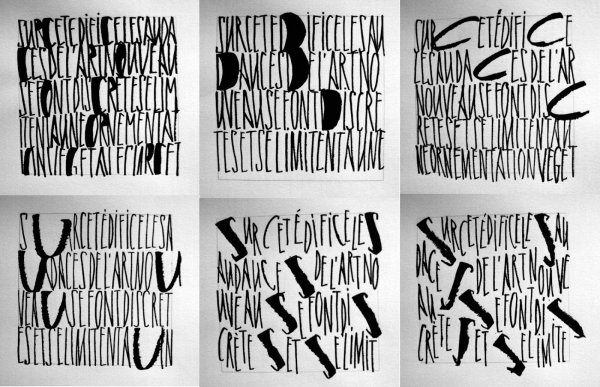 Ритм в шрифте