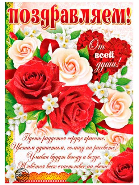 Большие плакаты поздравляем