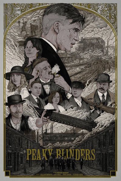 Острые козырьки сериал Постер