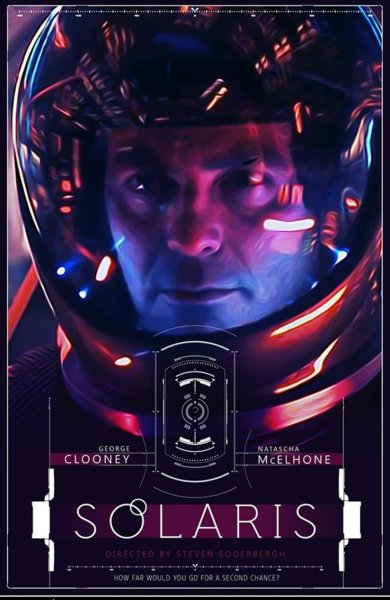 Солярис 1972 Постер Тарковский