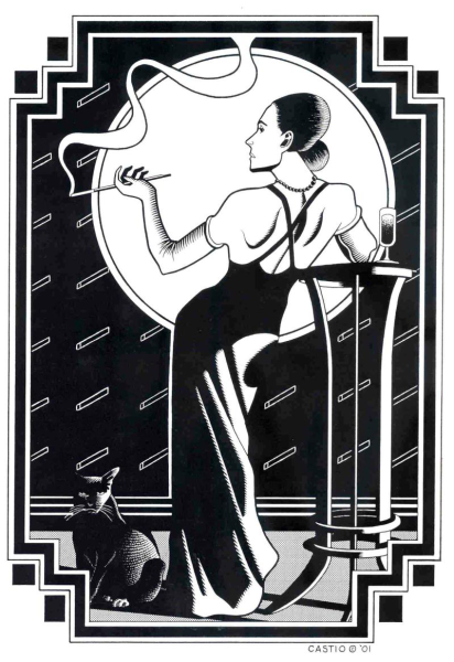 Плакаты в стиле ар деко