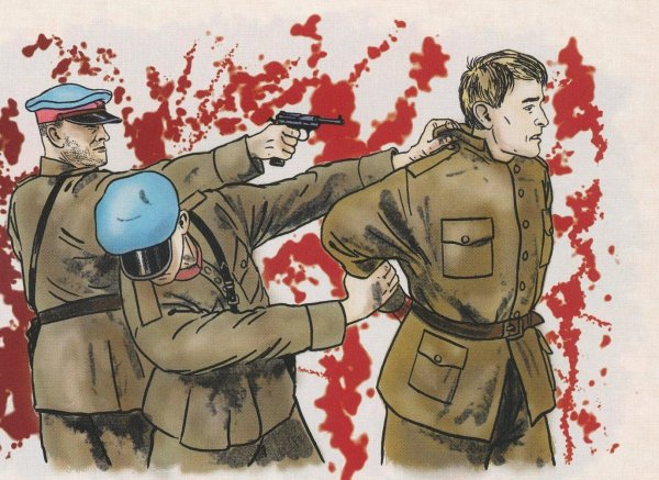 Плаката Бориса Ефимова «стальные Ежовы рукавицы»