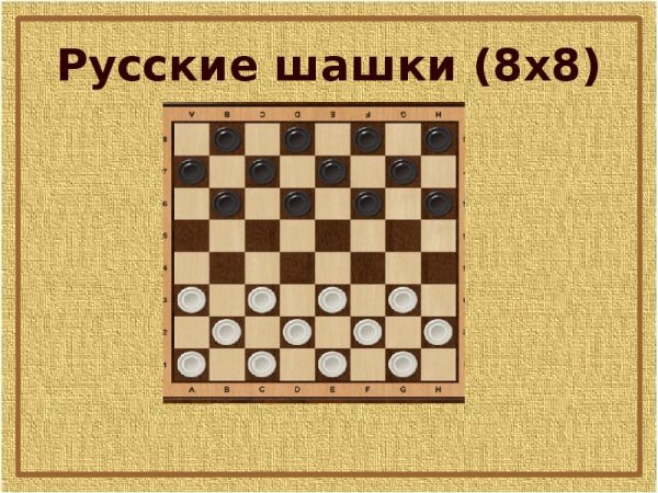 Презентация по шашкам для детей