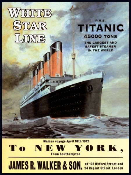 Уайт Стар лайн Титаник