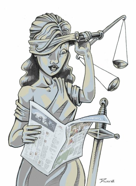 Юрист иллюстрация