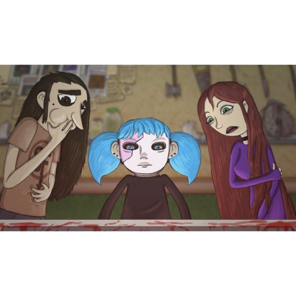 Салли фейс плакат на стену