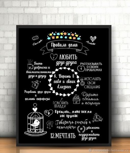 Постеры для дома