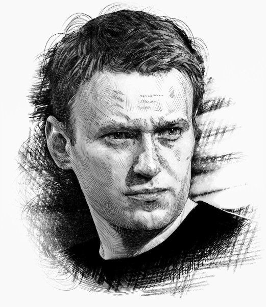 Навальный портрет