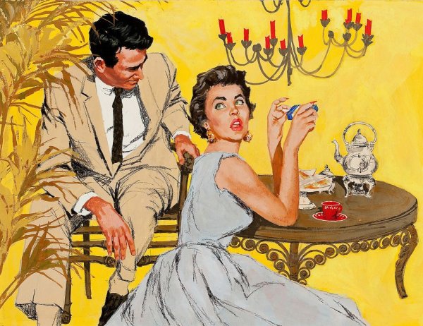 Старые американские рекламные плакаты