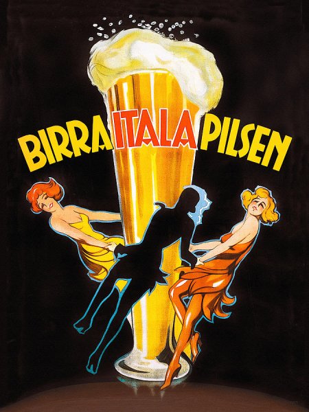 Рекламный плакат вина