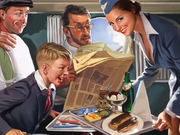 Реклама летайте самолетами Аэрофлота СССР