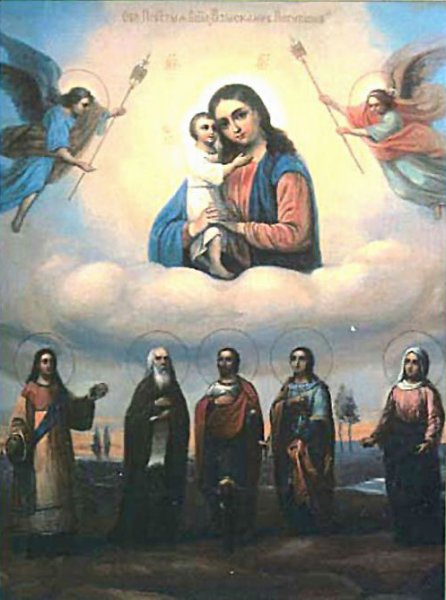 Икона Божией матери Живоносный источник молитва