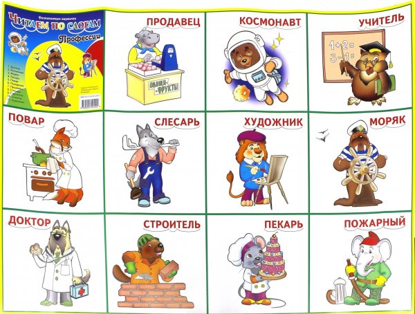 Плакат на тему профессии