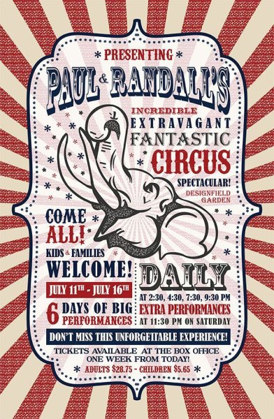 Old Circus posters