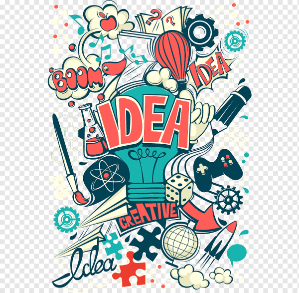 Арт дизайн идея вектор