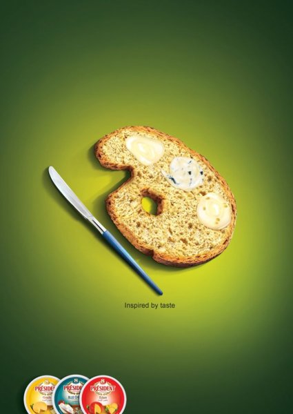 Рекламный плакат еды