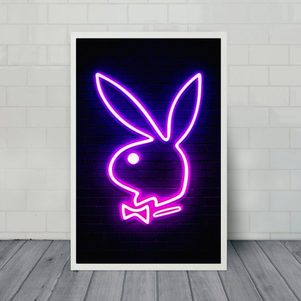 Неон Постер