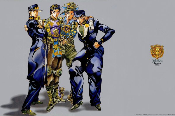 Джотаро Араки арт