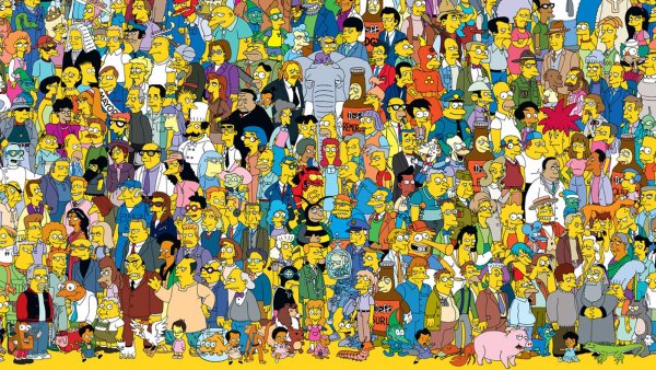 Картина с множеством персонажей