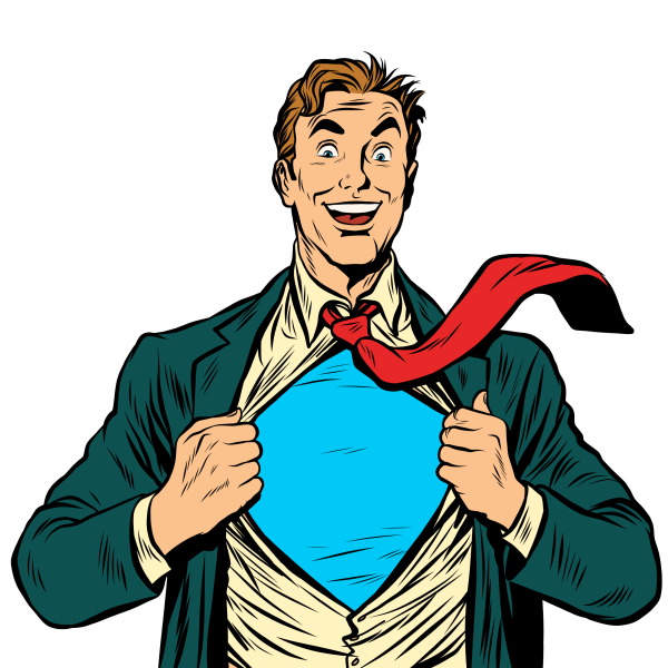 Мужчина иллюстрация поп арт