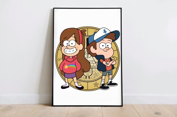 Гравити Фолз плакат Постер