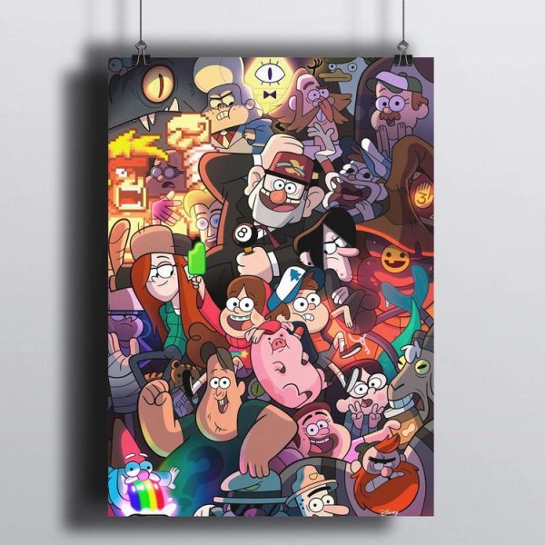 Постер Гравити Фолз Мейбл