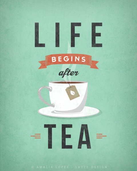 Tea time Постер