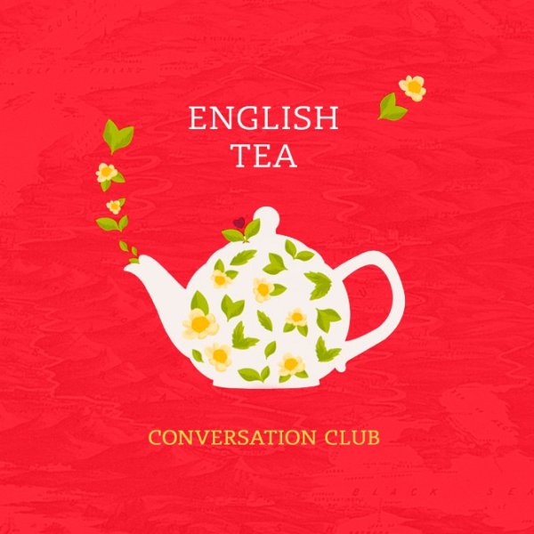 Рекламный плакат чая