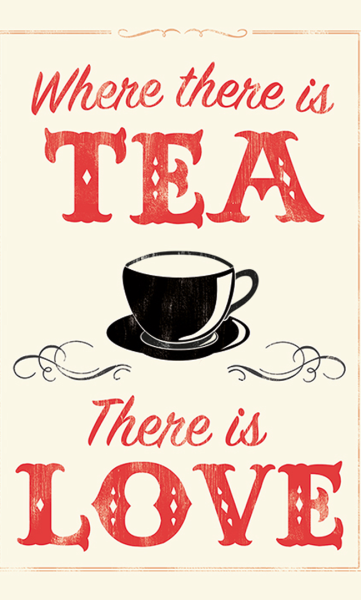 Старинная реклама чая