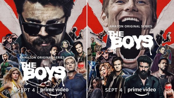 Сериал пацаны the boys Постер