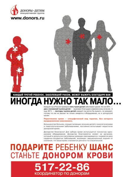 Донорство крови социальная реклама