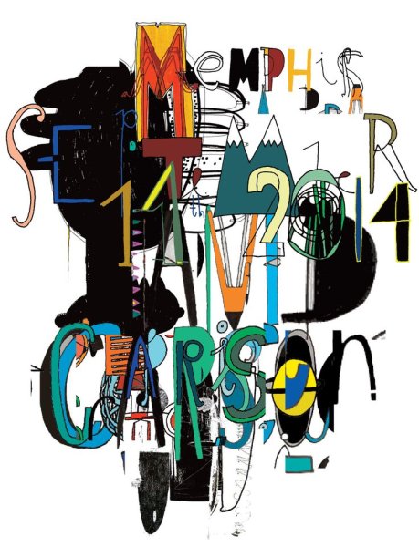 Дэвид Карсон типографика