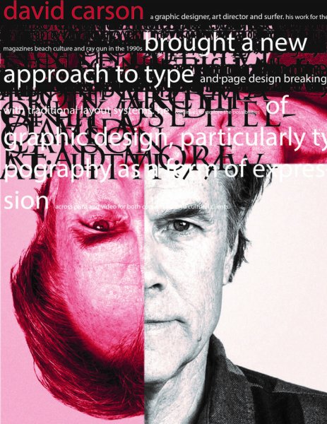 David Carson posters