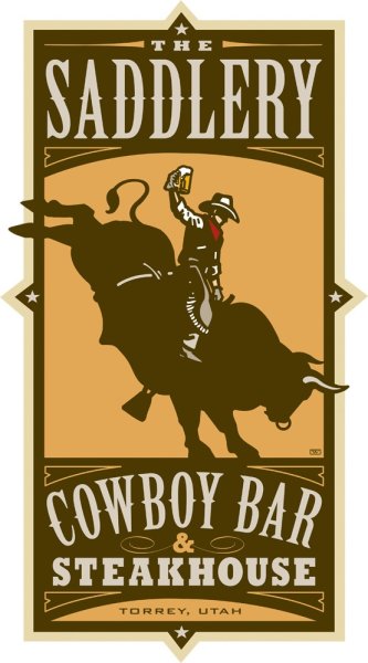 Плакат в стиле вестерн