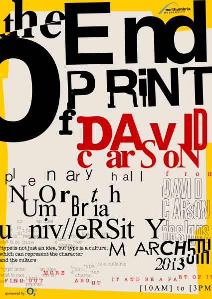 Карсон Дэвид графический дизайнер