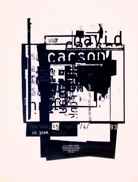 Дэвид Карсон Постер