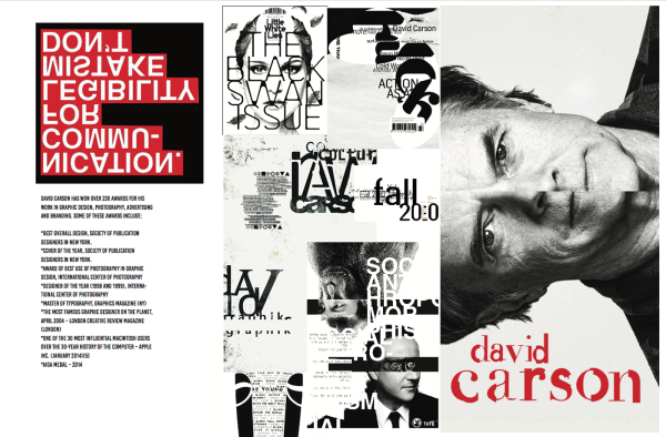 Обложка журнала ray Gun дизайнер Дэвид Карсон